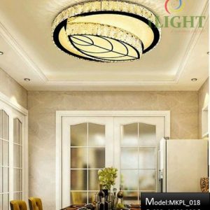 Đèn mâm Led ốp trần hình chiếc lá