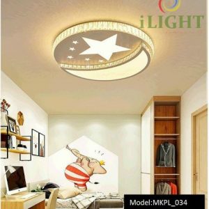 Đèn mâm Led ốp trần hình trăng sao